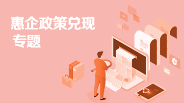 惠企政策兌現專題